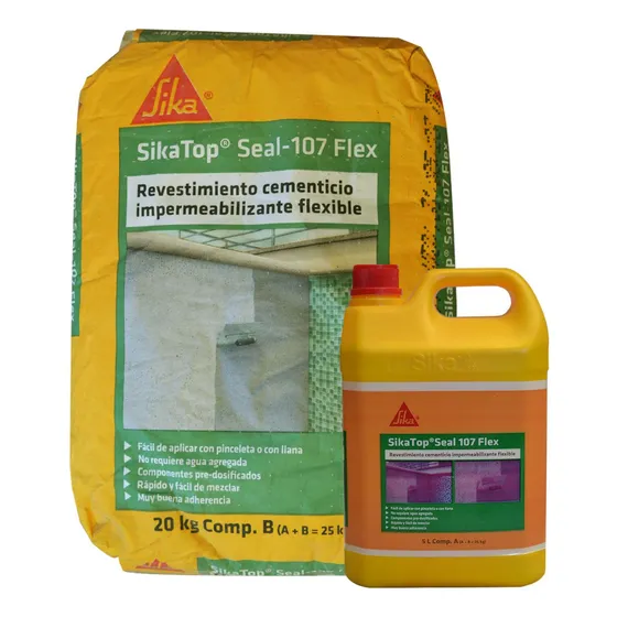 Cemento Impermeabilizante Sikatop Seal 107 Flex Para Piletas