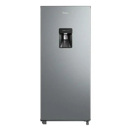 Refrigerador Midea Single Door 7 Pies Plateado Plateado