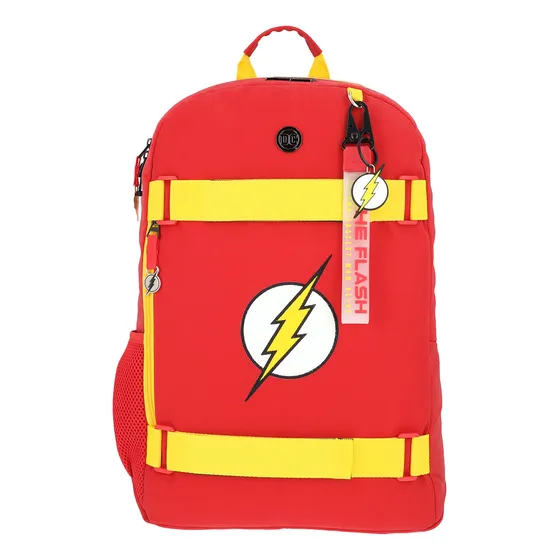 Mochila Juvenil Dc Comics Flash Casual Edición Limitada