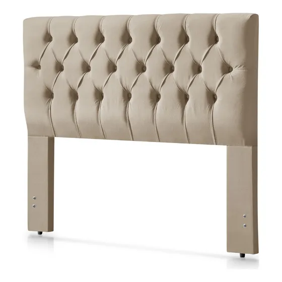 Cabeceira Modular Caixa Box King Size Quarto Casa Decoração Cor Cappuccino