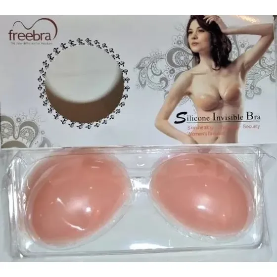 Sostén Adhesivo Silicona Aumenta Busto Natural Invisible