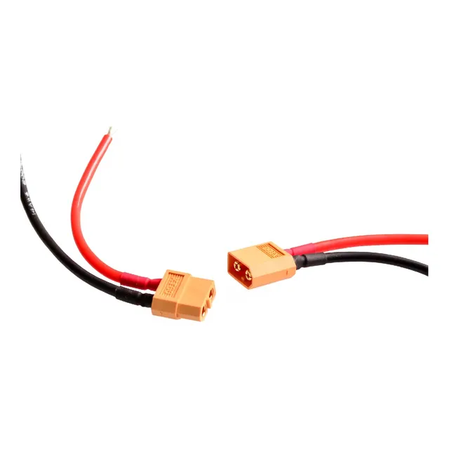 Kit Conector Xt60  Plug Baterias Macho Hembra Cable 10cm