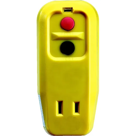 Manufacturing - Adaptador Gfci De 2 Clavijas Con Reinicio Au