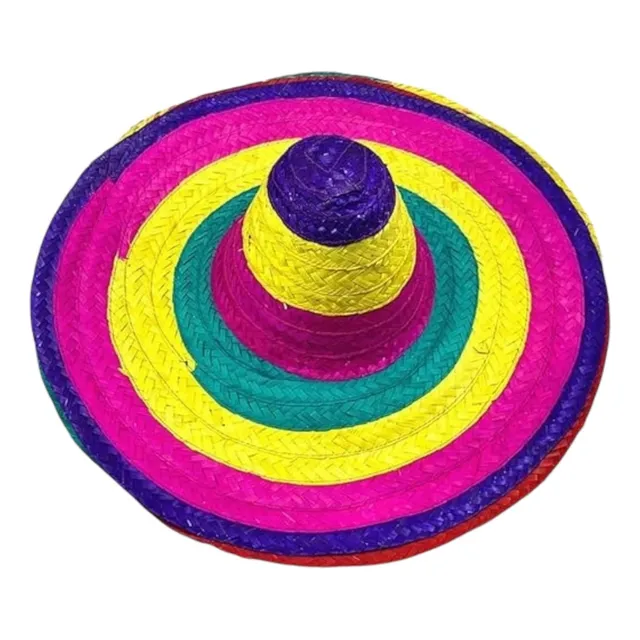 Sombrero Mexicano Multicolor Fiesta Mariachi Fiesta