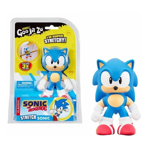 Muñeco Heroes Of Goo Jit Zu Sonic The Hedgehog 14 Cm