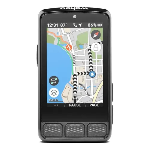 Computador De Ciclismo Gps Wahoo Element Bolt V3 Preto