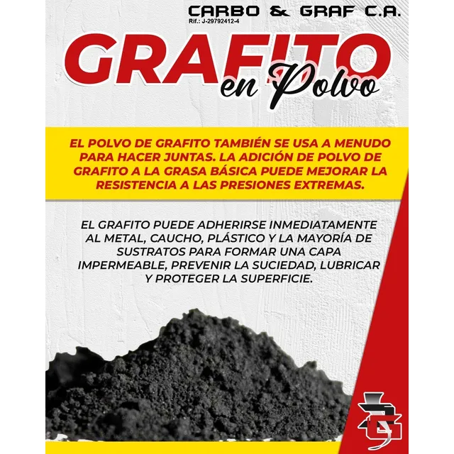 Grafito En Polvo Malla 350 Opaco