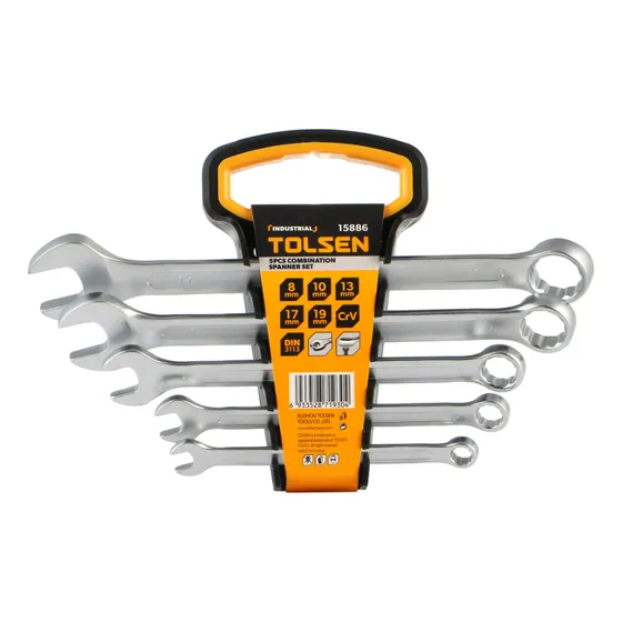 Juego De 5 Llaves Punta Corona De 8mm A 19mm Tolsen