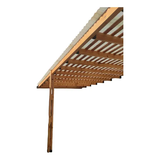 Pergola De Madera Reforzada