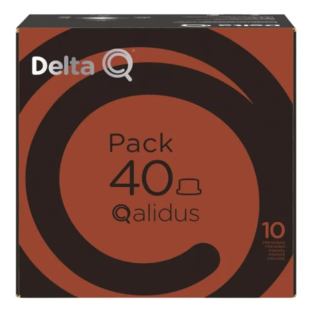 Combo 40 Cápsulas Delta Q, Pack Econômico, Escolha Sabor