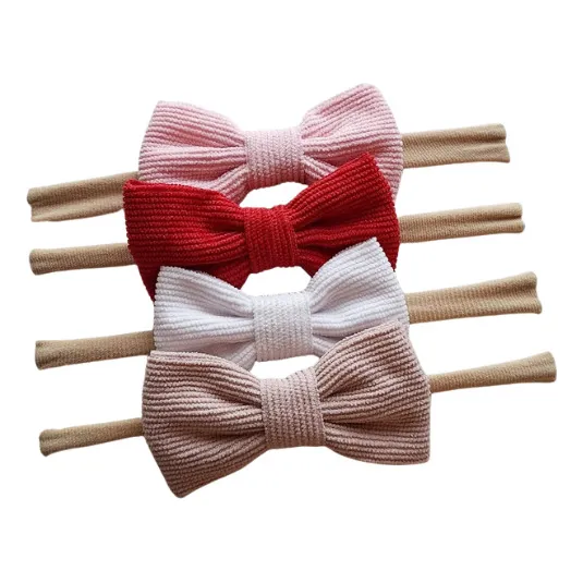 Vinchas Diademas Tocado Bebe X 4 Unidades Kit 7
