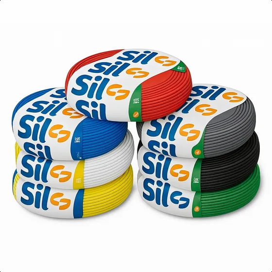 Cabo Flexivel Sil 750v 1x6mm 100m