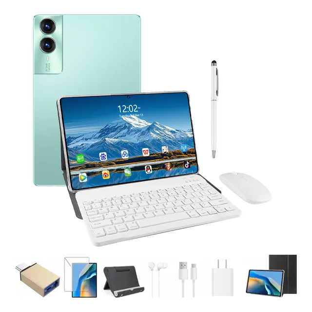 Tablet S12plus 16+128gb Rom/1tbtf Android 13 Teclado Y Mous