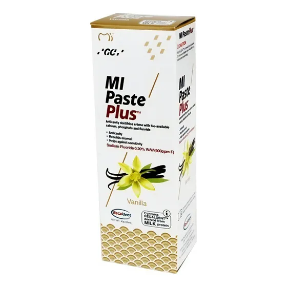 Mi Paste Plus Recaldent Sabor Vainilla Gc