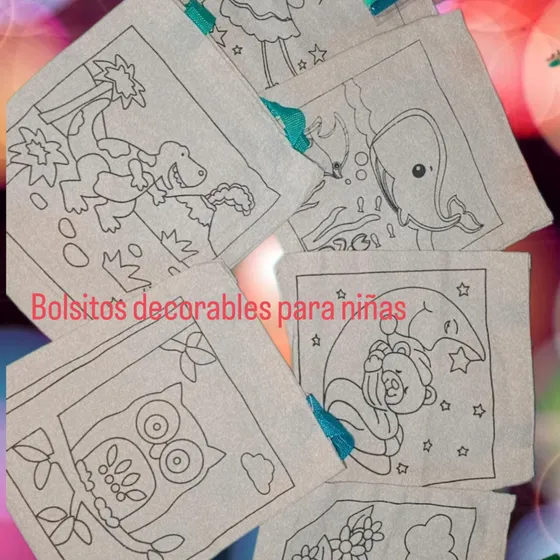 Bolsitos Decorables Para Niñas