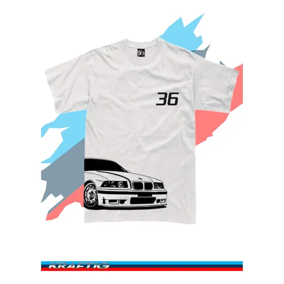 Franela E36 Silueta Lateral