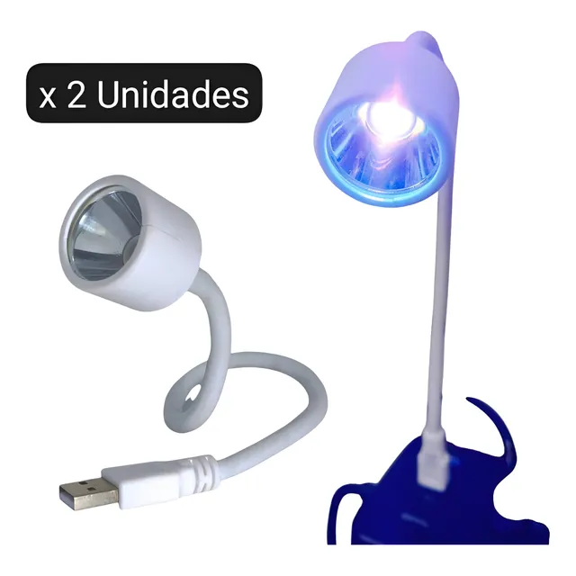 Lámpara Mini Uv Uñas Jelly 5v Usb X 2 Unidades