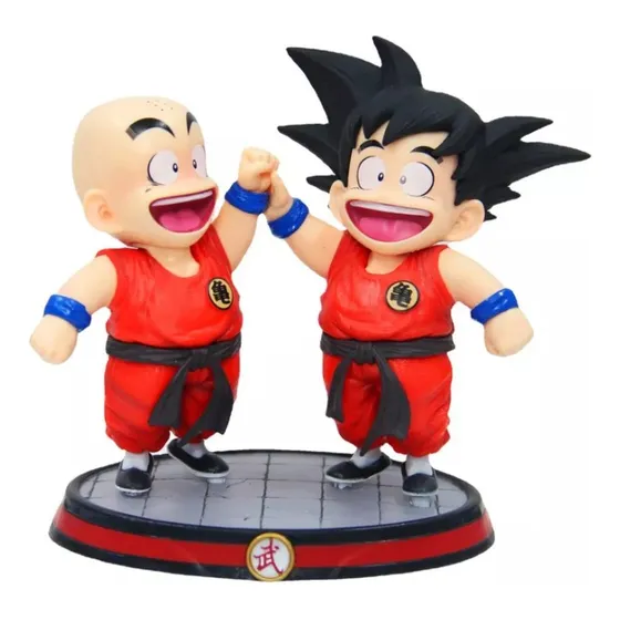 Figura De Accion Goku Y Krilin En El Torneo Anime Otaku