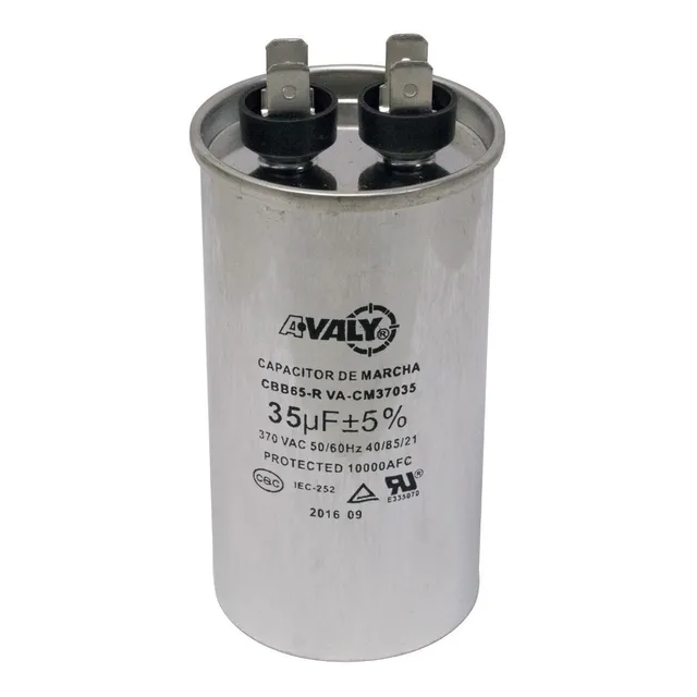 Capacitor 50mfd 370 440v Aires Acondicionados 24000 Btu 2und