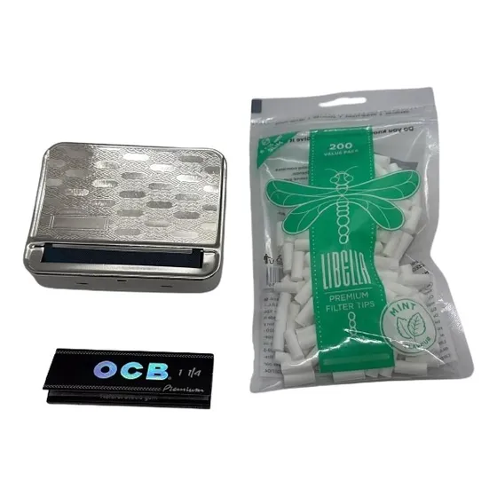 Kit Maquina Para Armar Automatica Papel Ocb Filtro Regular