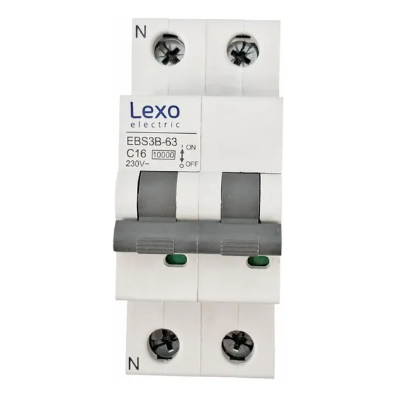 Interruptor Automatico 1p+n 230v 16a 10ka Curva C
