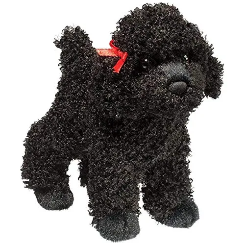 Douglas Gigi Negro Poodle Perro Peluche Cz8pe