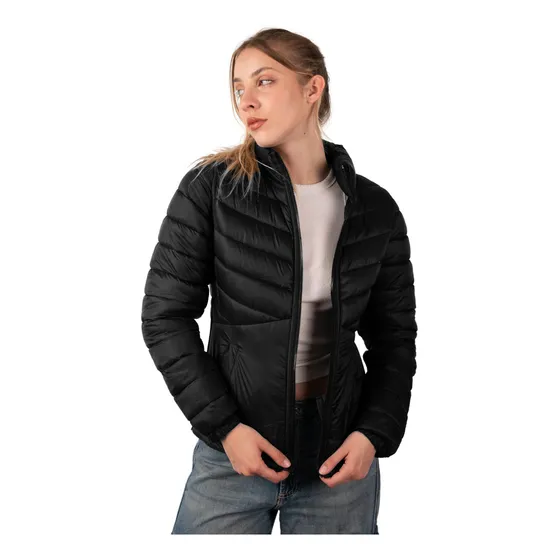 Campera Mujer Reversible Inflada Abrigada Camperon Nueva 