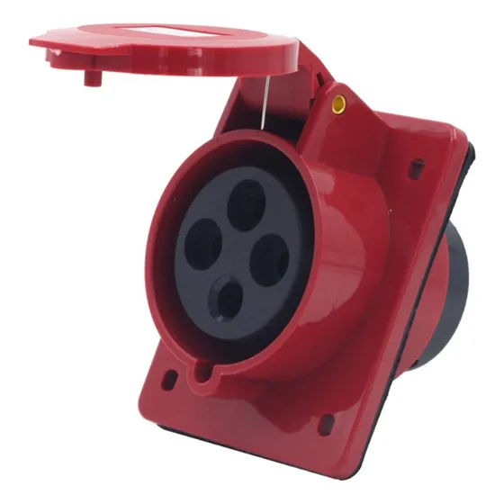 Toma Industrial Secon Hembra Empotrable 63 Amp 3p+t
