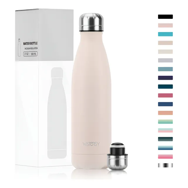 Watersy Garrafa Térmica 500ml Aço Inox Portátil Viagem 1 Uni