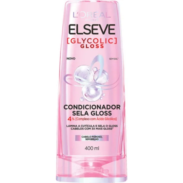 Condicionador L'oréal Paris Elseve Glycolic Gloss 400ml