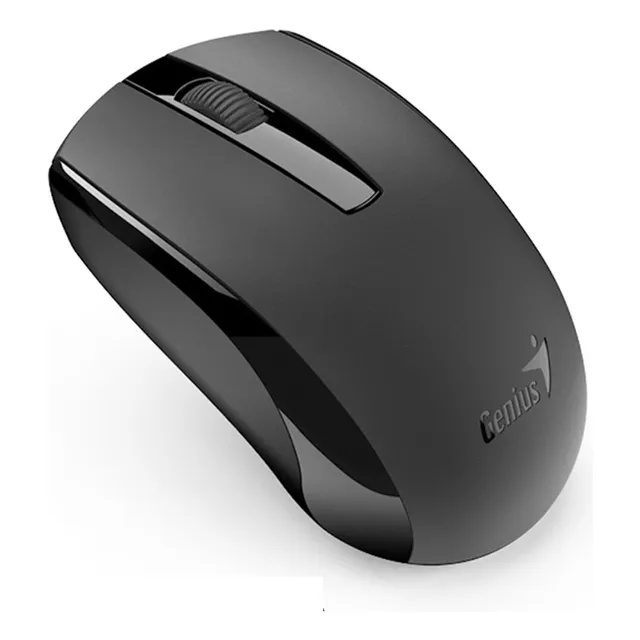 Mouse Inalámbrico Genius Eco-8100 C-batería Recargable-black