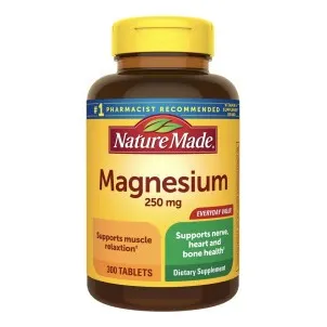 Nature Made Magnesio 250mg 300 Tabletas 