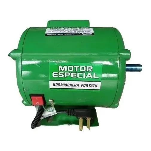 Motor Hormigonero Clasico De 3/4 Hp Nacional El Trompito