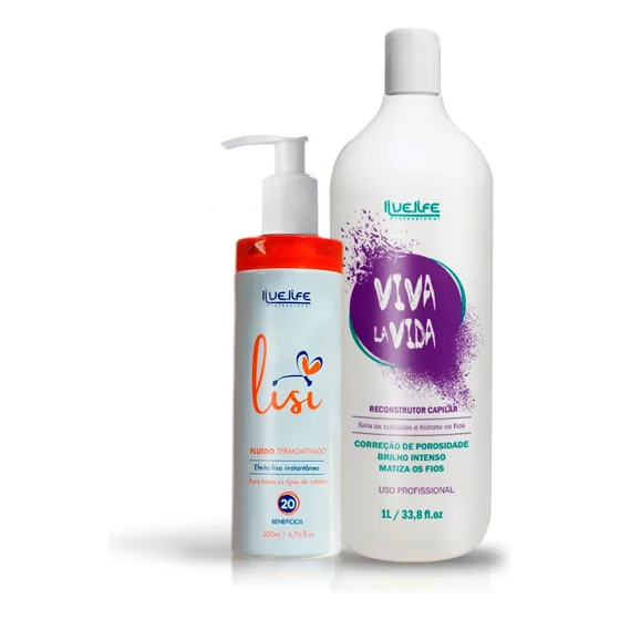 Reconstrutor Vila La Vida Live Life + Lisi Live Life