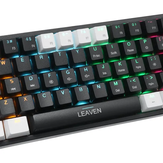 Teclado Mecanico K620 Leaven Luces Rgb Switch Rojo