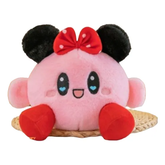 Muñeco De Peluche Kirby Rosa Minie De 25 Cm