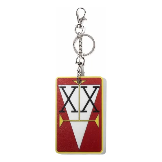 Llavero Portatarjeta Red Licencia De Cazador Hunter X Hunter