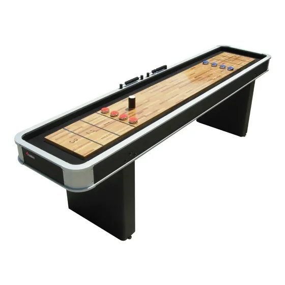 Mesa De Tejo 9' Platinum Shuffleboard Table