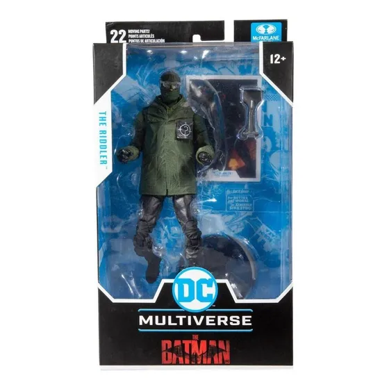 The Riddler / Acertijo Dc Comics Multiverse Mcfarlane 17 Cm