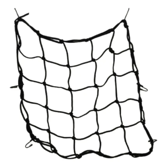 Malla Pulpo Porta Casco Edge Negro