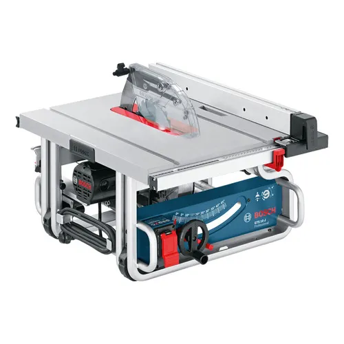 Sierra circular de mesa GTS-10j Bosch 120V, 250 mm, 1800 W, 10 pulgadas