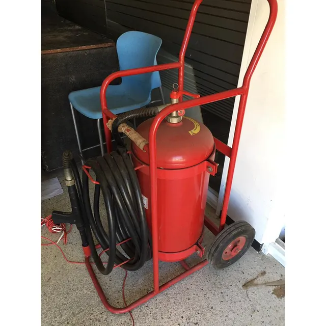 Extintor Industrial 150lbs Usado Standby No Estallado Recarg