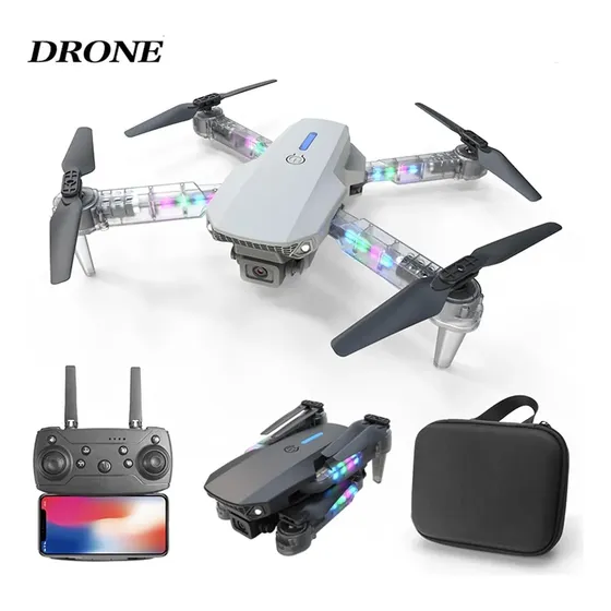Drone Con Camara Dual, Hd, Wifi, Fpv Con Control Remoto