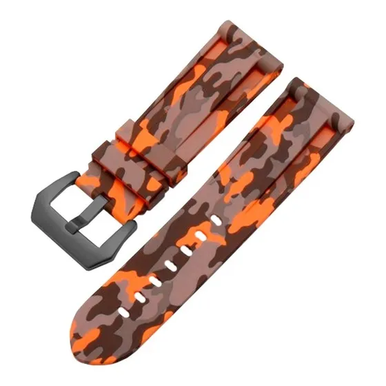 Correa Extensible Compatible Con Panerai 24mm Camuflada