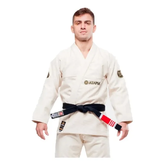 Kimono Jiu-jitsu Atama Classic Cru Trançado Jiujitsu