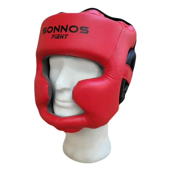 Cabezal Boxeo Sonnos Head Gear Pómulo Mentón Y Nuca Kick Box