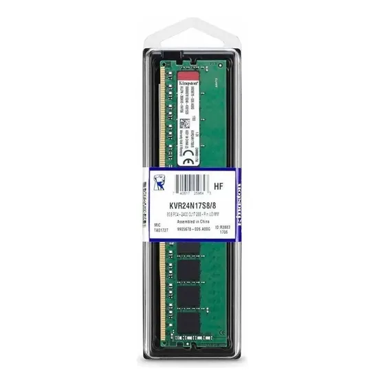 Memoria Ram Kingston Value Ram 8gb Ddr4 2400mhz Udimm