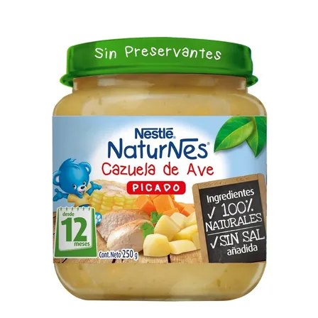 Picado Nestlé® Naturnes® Cazuela De Ave 250g