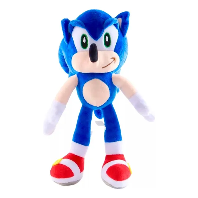 Boneco Pelúcia Turma Do Sonic Knucles Tails Shadow Amy Rose