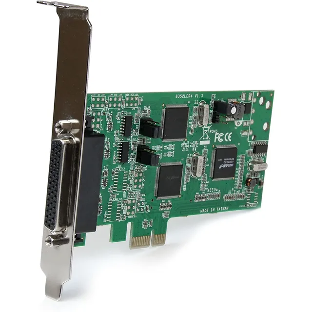 Startech.com Tarjeta Pci Express Pcie De Serie Combo De 4 Pu